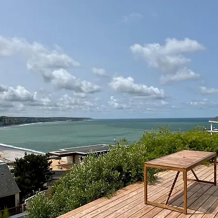 With Panoramic Sea View Villa Fecamp